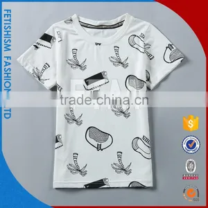 Factory Supply Custom Print Fancy Cotton Boys Shirts and Ties thumbnail-1