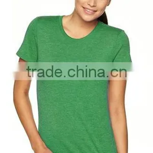 Next Level Apparel Ladies Tri-Blend Crew Tee - Made From Cotton, Polyester and Rayon. Comes With Your Logo. thumbnail-2