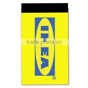 Econo Bound Flip Pad. Cover Comes in Various Colors With Your One Color Print Logo. thumbnail-1