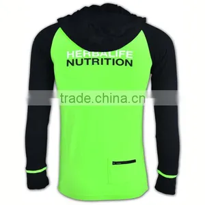 Light Weight Fashion Slim Fit Plain Hoodies no Pocket thumbnail-5