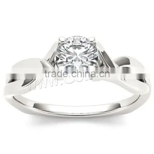 Engagement Ring Prices Philippines Cubic Zirconia Sterling Silver Finger Engagement Ring thumbnail-1