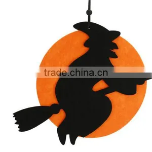 Felt Wicked Witch Halloween Hanging Decorations for Fancy Dress Scary Kids Party thumbnail-1