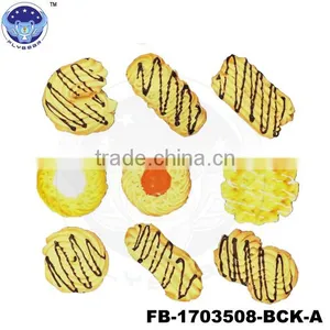 Hot Sale Butter Cookies Fake Cheese Sauce Looks Real Simulated Food Promotional Gift Models thumbnail-1