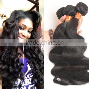 100% Unprocessed Virgin Brazilian Human Hair, Factory Wholesale Brazilian Human Hair Extension thumbnail-1