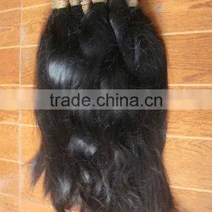 Remy Braided Hair Cut Directly From Girls, Wholesale Human Hair Material for Making Hair Products thumbnail-1