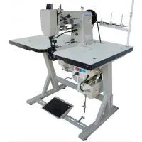 Double Needle Cylinder Bed Machine for Extra Heavy Duty thumbnail-2