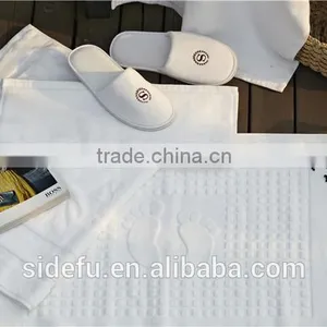5-Star Hotel High Quality Non Slip Footprint Bath Mat Set thumbnail-4