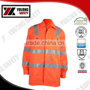 100% Cotton Reflective Material Hi Vis Garment Used In Roadway thumbnail-6