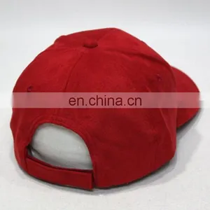 Custom Softextile Suede Plain Baseball Cap 6 Panel 2016 Hot Sell thumbnail-4