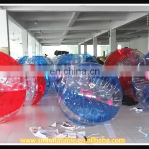 High Quality Inflatable Buddy Belly Bumper Bubble Suit Sumo Ball Inflatable Human Soccer Bubble Ball thumbnail-2