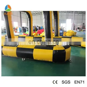 Inflatable Kart Track, Inflatable Race Track for Kart, Inflatable Air Tumble Track thumbnail-1