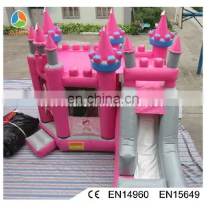 2017 Inflatable Castle / Bounce Castle With Slide / Inflatable Bouncy Slide thumbnail-3