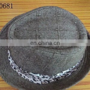 Billycock Fedora Hat With Silk Band thumbnail-1