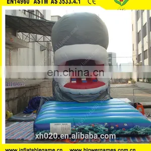 Commerical Great White Shark Inflatable Water Slide for Kids thumbnail-1