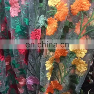 Wholesale High Quality Colorful Beautiful Polyester Lace Fabric for Dress thumbnail-6