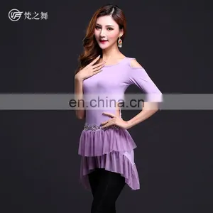 T-5110 Soft Practical Adult Women Belly Dance Skirt Costume thumbnail-2