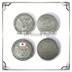 Custom Antique Silver Japan Souvenir Coin thumbnail-1
