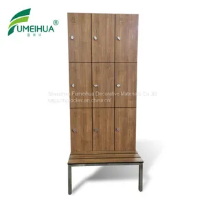 Airport 2 Door Compartment Coin Beach Locker for Changing Room thumbnail-3
