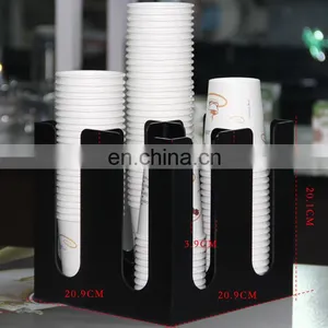 New Product Desktop Display Acrylic Dixie Cup Storage Holder thumbnail-3