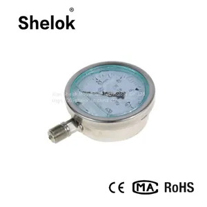 Mechanical Oil Filled Pressure Gauge thumbnail-1
