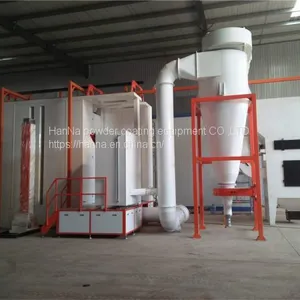 Fast Automaticcolor Change Powder Spraying Room thumbnail-2