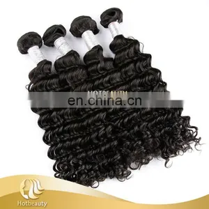 Good Quality Peruvian Deep Curl Human Weaving Hair thumbnail-6