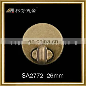 Low Price New Arrival Design Bag Turn Lock Hardware/antique Briefcase Latch thumbnail-2