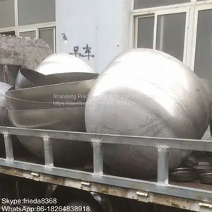 Stainless Steel Dished End Tank Head 1000mm Mild Steel Hemisphere Head thumbnail-4