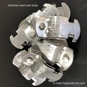 Stainless Steel Pipe Clamps and Brackets Stainless Steel Pipe Hangers Conduit Clamps thumbnail-4