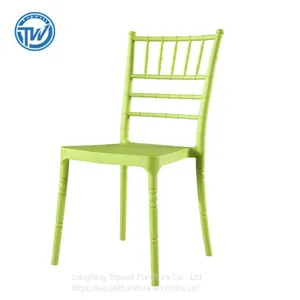 DC-6011 Topwell High Quality Plastic Chair Dining Chair Stackable Chair thumbnail-4
