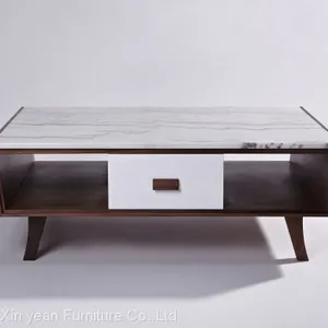 Neil Console Coffee & Cocktail Table Coffee Table With Storage thumbnail-1
