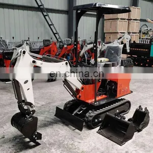Nuoman Crawler Mini Excavator Towable Backhoe 800 kg thumbnail-2