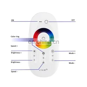 2.4G Controller Touch Dimmer RF Remote for LED RGBW 5050 Light Strip thumbnail-6
