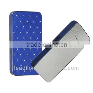 ED803 5200mAh Potable Phone for Charger Smart Phone USB External Battery Charger Mobile Power Bank Aluminum Case thumbnail-1