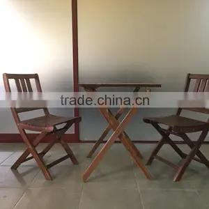 LOWEST PRICE - New Design Acacia Bistro Set - Wooden Garden Set - Outdoor Furniture thumbnail-2