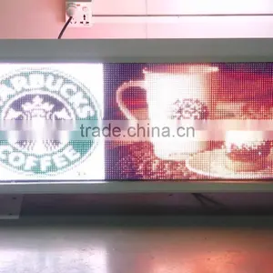 2015 New Hot Sale P5 High Bright WIFI 3G Wireless Taxi Roof Signs/taxi Roof Top Signs thumbnail-1