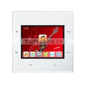 3 Inch Screen Home Intelligent Touch Screen Background Music System With Remote Control thumbnail-3
