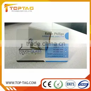 Plastic Mirror Business Cards Cheap , Clear Frosted Plastic Business Cards thumbnail-2