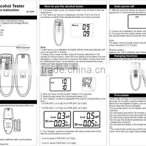 2016 Mini Portable Digital Breath Analyzer,Alcohol Tester,Alcohol Tester Analyzer Detector thumbnail-5