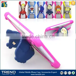 Bumpers Universal Silicone Stand Cartoon Silicone Bumper Case for 1~7 Inches Quality Choice thumbnail-1