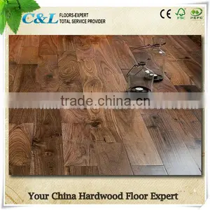 High Quality Wood Flooring American Walnut Finished thumbnail-1