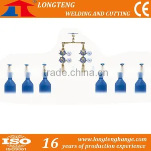 Cylinder Manifold, Gas Cylinder Manifold, Gas Valve Manifold for CNC Flame Gas Cutting Machine thumbnail-1