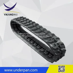 High Quality Small Rubber Track for Construction Machinery Crawler Chassis Parts Mni Excavator Crane thumbnail-2