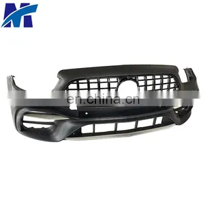 Car Thermoforming Ben z E Class E213 Assembly Full Front Bumper Body Kit Tunning Upgrade to be E63 thumbnail-3