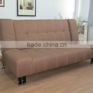 Modern Restaurant Furniture Brown Fabric Adjustable Sofa thumbnail-1