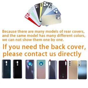 Back Cover For All Cellphones Tempered Glass Rear Housing With Big Hole Cell Phone Spare Parts thumbnail-2