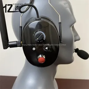 Professional Wireless Noise Reduction Intercom Half Duplex Headset “YISHENG” YS-DJ-02H Series thumbnail-3