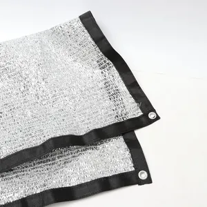 Batawa Supply Various HDPE Aluminet/aluminum Shade Net Anti Sun Shade Netting/aluminum thumbnail-1