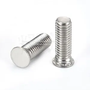 FHS-M4-5/6/8/10/12/14/15/16/18/20/22/25/30 Round Head Studs Self-clinching Blind Rivet Protruding Stud Clinch Pins Screw Platen Screws Sheet Metal PEM Standard thumbnail-2