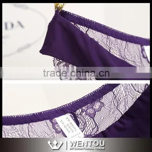 Women Hollow Transparent Lace Sexy Underwear thumbnail-1